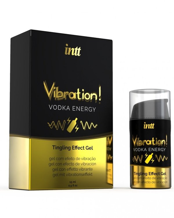 Vibration Gel Effet Vibrant Saveur Vodka Energy - INTT Cosmétique
